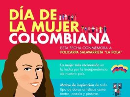 Hoy 14 de Noviembre se celebra el día de la Mujer Colombiana