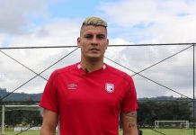 Michael Rangel, jugador de Santa Fe: “Me gustaría ser el goleador del torneo colombiano”