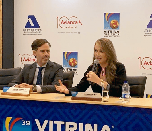 Presidente de Anato y Viceministro de Turismo de Colombia realizan conferencia de prensa