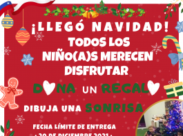 CAMPAÑA NAVIDAD FEDI: DONA UN REGALO, DIBUJA UNA SONRISA