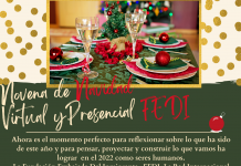 Novena de Navidad Virtual y Presencial-FEDI
