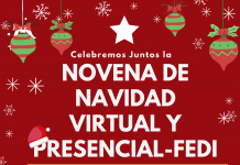 Celebremos Juntos La NOVENA DE NAVIDAD VIRTUAL Y PRESENCIAL-FEDI