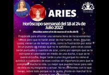 🔮HORÓSCOPO SEMANAL Del 18 al 24 de Julio de 2022🔮
