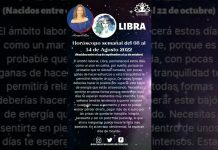 HORÓSCOPO SEMANAL Del 08 al 14 de Agosto de 2022