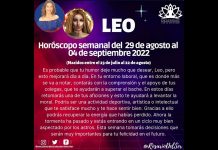 🔮HORÓSCOPO SEMANALDel 29 de Agosto al 04 de septiembre de 2022🔮