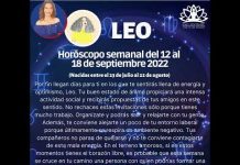 🔮HORÓSCOPO SEMANAL Del 12 al 18 de septiembre de 2022🔮
