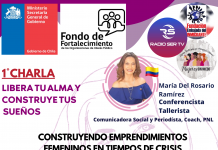 1° CHARLA: LIBERA TU ALMA Y CONSTRUYE TUS SUEÑOS.