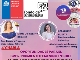 4-CHARLA: Oportunidades Para El EMPRENDIMIENTO Femenino En Chile.