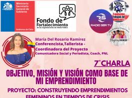 7-CHARLA: OBJETIVO, MISIÓN Y VISIÓN COMO BASE DE MI EMPRENDIMIENTO.