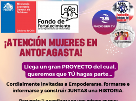 ¡ATENCIÓN MUJERES EN ANTOFAGASTA!