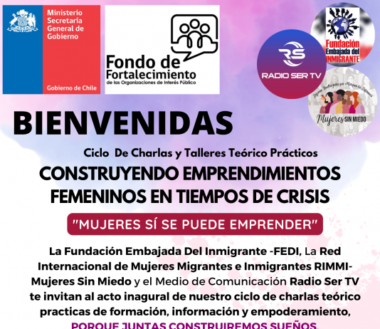 BIENVENIDAS… ¡Cordial saludo para todas!