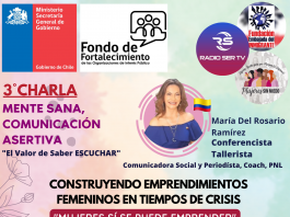 3-CHARLA: MENTE SANA, COMUNICACIÓN ASERTIVA. “El Valor de Saber ESCUCHAR”