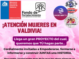 ¡ATENCIÓN MUJERES EN VALDIVIA!