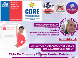 16° CHARLA: DERECHOS Y OBLIGACIONES DE LOS TRABAJADORES (PARTE 1)