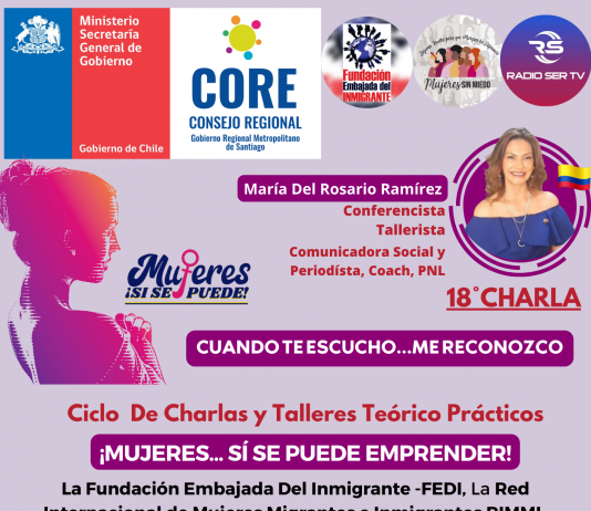 18°CHARLA: CUANDO TE ESCUCHO…ME RECONOZCO