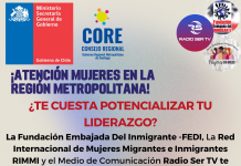 ¡ATENCIÓN MUJERES EN LA REGIÓN METROPOLITANA!