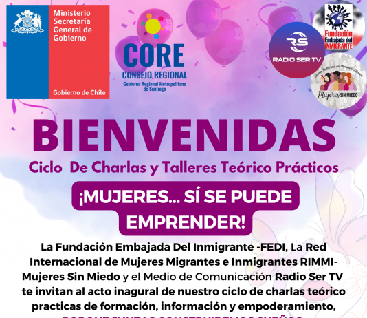 BIENVENIDAS ¡MUJERES… SÍ SE PUEDE EMPRENDER!