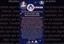 🔮HORÓSCOPO SEMANAL Del 17 al 23 de octubre de 2022🔮