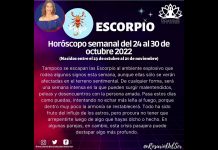 🔮HORÓSCOPO SEMANAL Del 24 al 30 de octubre de 2022🔮