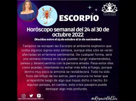 🔮HORÓSCOPO SEMANAL Del 24 al 30 de octubre de 2022🔮