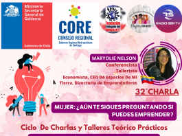 32°CHARLA: MUJER: ¿AÚN TE SIGUES PREGUNTANDO SI PUEDES EMPRENDER?