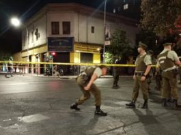 Delincuente dispara en el rostro a carabinero durante fiscalización en Santiago