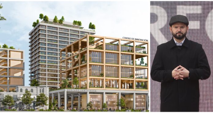 Así será el Startup Campus, la “ciudad” que anunció Boric que se construirá para empresas tecnológicas 📷Territoria | Agencia UNO