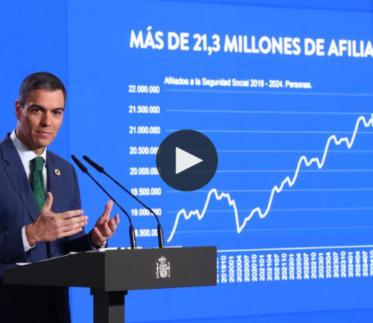 Pedro Sánchez: “España es hoy un país mejor de lo que era hace seis años, y en 2027 será aún mejor de lo que es hoy” Intervención del presidente del Gobierno | Pool Moncloa/Jorge Villar - 23.12.2024